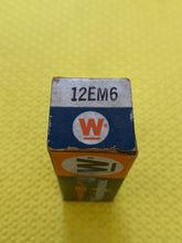 Load image into Gallery viewer, Westinghouse 12EM6 Vacuum Tube Valve NOS NIB