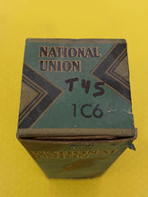 Load image into Gallery viewer, National Union NU 1C6 Vacuum Tube NOS NIB