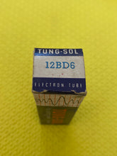 Load image into Gallery viewer, Tung-Sol 12BD6 Vacuum Tube Valve NOS NIB