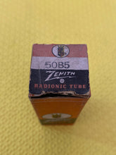 Load image into Gallery viewer, Zenith 50B5 Vacuum Tube Valve NOS NIB