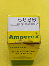 Load image into Gallery viewer, Amperex E81L 6686 Vacuum Tube Valve Mesh Plates Gold Pins NOS NIB
