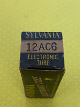 Load image into Gallery viewer, Sylvania 12AC6 Vacuum Tube Valve NOS NIB