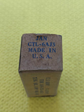 Load image into Gallery viewer, Tung-Sol 6AJ5 JANCTL6AJ5 Vacuum Tube Valve Milspec NOS NIB