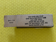 Load image into Gallery viewer, Raytheon 6AH6 JANCRP-6AH6 Vacuum Tube Milspec NOS NIB
