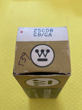 Load image into Gallery viewer, Westinghouse 25CD6 25CD6GA 25CD6GB Vacuum Tube Valve NOS NIB