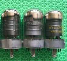 Load image into Gallery viewer, 3 Sylvania 7W7 Vacuum Tubes Valves NOS NIB Lot Of Three
