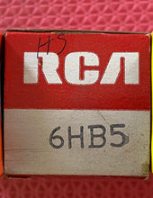 Load image into Gallery viewer, RCA 6HB5 Vacuum Tube Valve NOS NIB