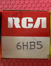 Load image into Gallery viewer, RCA 6HB5 Vacuum Tube Valve NOS NIB