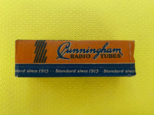 Load image into Gallery viewer, Cunningham 57 #57 Vacuum Tube Gray And Silver Glass ST Shoulder Style NOS NIB