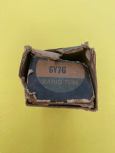 Load image into Gallery viewer, National Union NU 6Y7 6Y7G Vacuum Tube Valve NOS NIB Shoulder Coke Bottle Style