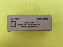 Load image into Gallery viewer, Philco 1201 VT-241 7E5 Vacuum Tube Valve Milspec NOS NIB