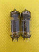 Load image into Gallery viewer, Matched Pair General Electric GE 12BH7 12BH7A Vacuum Tubes Valves 12AU7 Substitute For Tube Rolling NOS-Testing