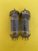 Load image into Gallery viewer, Matched Pair General Electric GE 12BH7 12BH7A Vacuum Tubes Valves 12AU7 Substitute For Tube Rolling NOS-Testing