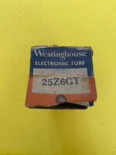Load image into Gallery viewer, Westinghouse 25Z6 25Z6GT Vacuum Tube Valve NOS NIB