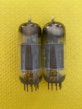 Load image into Gallery viewer, Matched Pair General Electric GE 12BH7 12BH7A Vacuum Tubes Valves 12AU7 Substitute For Tube Rolling NOS-Testing
