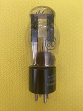 Load image into Gallery viewer, National Union NU Number / Type 80 #80 Vacuum Tube Valve Rectifier Black Plate ST Shoulder Shape