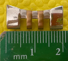 Load image into Gallery viewer, Oris 20MM Steel And Rose Gold Two-Tone End Link For Unkown Oris Watch Bracelet