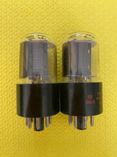 Load image into Gallery viewer, Matched Pair General Electric GE 12SN7 12SN7GTA Vacuum Tubes NOS NIB