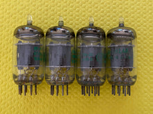 Load image into Gallery viewer, Matched Quad General Electric GE 5814 5814A JAN-5814A ECC82 Vacuum Tubes Valves Milspec / Industrial Additional Support Rods NOS-Testing