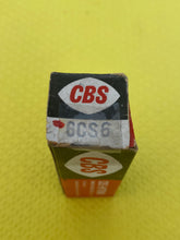 Load image into Gallery viewer, CBS 6CS6 Vacuum Tube Valve NOS NIB