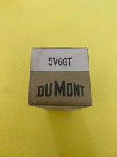Load image into Gallery viewer, DuMont 5V6 5V6GT Vacuum Tube Valve NOS NIB
