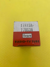 Load image into Gallery viewer, Sears Sylvania 17AY3 17AY3A 17BS3 17BS3A Vacuum Tube Valve NOS NIB