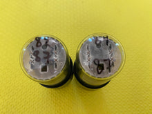 Load image into Gallery viewer, Matched Pair General Electric GE 12SN7 12SN7GTA Vacuum Tubes Valves NOS NIB