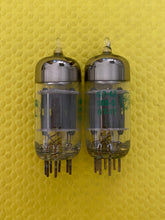 Load image into Gallery viewer, Matched Pair General Electric GE 6C4 6C4WA Vacuum Tubes Valves Milspec NOS NIB