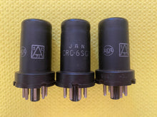 Load image into Gallery viewer, 3 RCA JANCRC6SG7 6SG7 Vacuum Tubes Milspec NOS NIB Lot Of Three