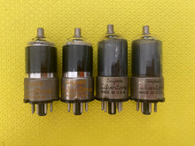 Load image into Gallery viewer, 4 Super Silvertone 12A8 12A8GT Vacuum Tubes Lot Of Four