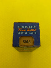 Load image into Gallery viewer, Sylvania Crosley 50A5 Vacuum Tube Valve NOS NIB