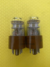 Load image into Gallery viewer, 2 Chatham Electronics 6H6 JAN-CAHG-6H6-WGT Milspec Vacuum Tubes Valves Lot Of Two
