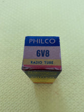 Load image into Gallery viewer, Philco 6V8 Vacuum Tube Valve NOS NIB