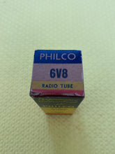 Load image into Gallery viewer, Philco 6V8 Vacuum Tube Valve NOS NIB