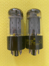 Load image into Gallery viewer, Matched Pair Westinghouse 6BL7 6BL7GTA Vacuum Tubes Valves Triple 3 Mica NOS NIB