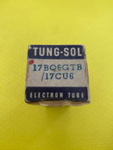 Load image into Gallery viewer, Tung-Sol 17BQ6 17BQ6GTB 17CU6 Vacuum Tube Valve NOS NIB