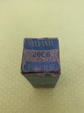 Load image into Gallery viewer, Sylvania 26C6 Vacuum Tube Valve NOS NIB