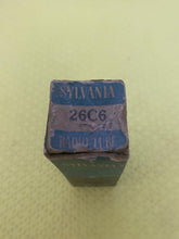 Load image into Gallery viewer, Sylvania 26C6 Vacuum Tube Valve NOS NIB
