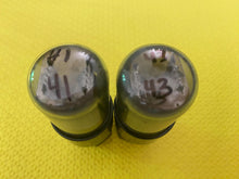 Load image into Gallery viewer, Matched Pair RCA 6SL7 6SL7GT Vacuum Tubes Valves Gray Bottle
