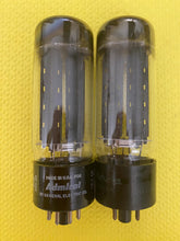 Load image into Gallery viewer, 2 General Electric GE 5U4 5U4GA Vacuum Tubes Rectifiers Black Plate Lot Of Two
