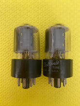 Load image into Gallery viewer, Matched Pair General Electric GE 12SN7 12SN7GT Vacuum Tubes Valves Copper Support Rods
