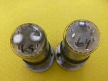 Load image into Gallery viewer, Matched Pair General Electric GE 12SN7 12SN7GT Vacuum Tubes Valves Copper Support Rods