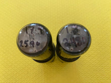 Load image into Gallery viewer, Matched Pair Ken-Rad 6V6 6V6GT 6P6 6P6P Vacuum Tubes Black Glass
