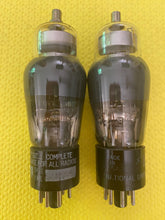 Load image into Gallery viewer, 2 National Union NU 6U7 Vacuum Tubes Valves Lot of Two