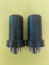 Load image into Gallery viewer, 2 Sylvania 6SF7 Vacuum Tubes Valves NOS-Testing Lot Of Two