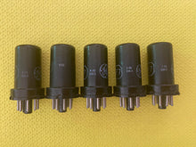 Load image into Gallery viewer, 5 General Electric GE 6SF7 Vacuum Tubes Valves Lot Of Five