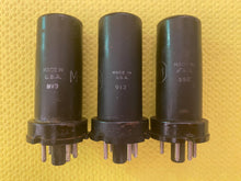 Load image into Gallery viewer, Matched Trio RCA 5Z4 Vacuum Tubes Valves Rectifiers Lot Of Three
