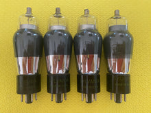 Load image into Gallery viewer, 4 Sylvania 6U7 6U7G Vacuum Tubes Lot Of Four