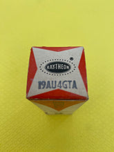 Load image into Gallery viewer, Raytheon 19AU4 19AU4GTA Vacuum Tube Valve NOS NIB