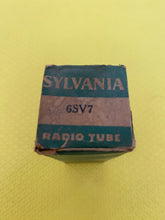 Load image into Gallery viewer, Sylvania 6SV7 Vacuum Tube Valve NOS NIB